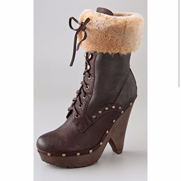 !!MUST GO!! Sam Edelman Shearling Winsford Booties - Picture 2 of 8